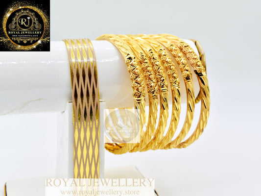 Feel Like A Queen, Wear Our Jewellery Buy Pack OF 6 Bangles With Free Jewellery Box